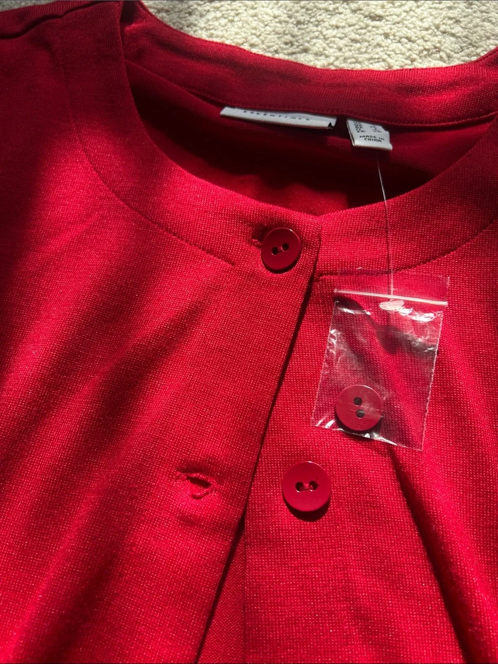 Denim and Company Two Button Cardigan